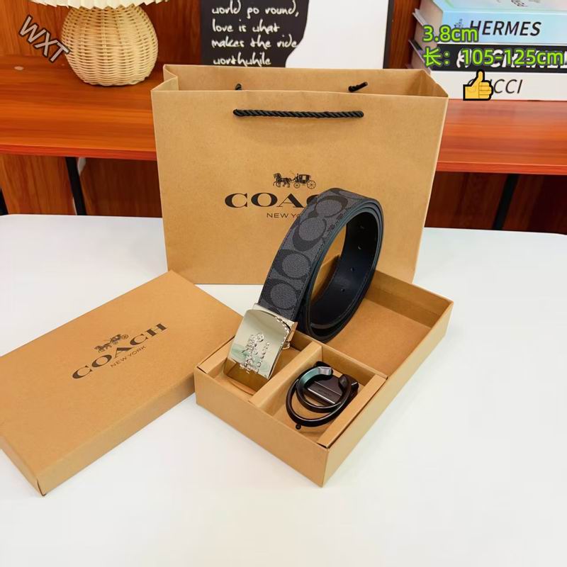 Coach belt 38mmX105-125cm 8L31